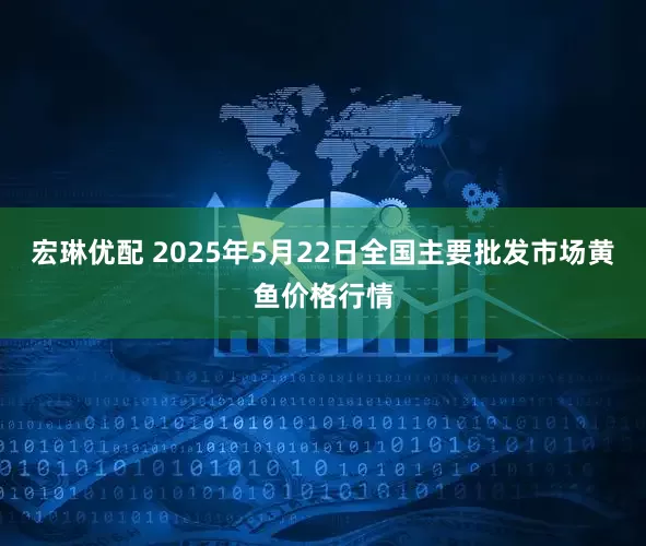 宏琳优配 2025年5月22日全国主要批发市场黄鱼价格行情